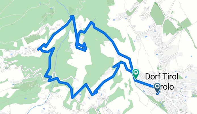 Hauptstraße, Tirol nach Schlossweg, Tirol