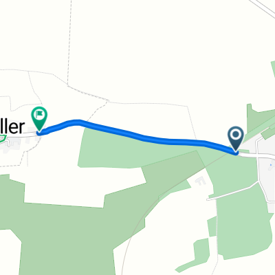 Route de Nothalten, Epfig nach Route des Vins, Itterswiller