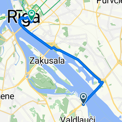 Bauskas iela to Riharda Vāgnera iela