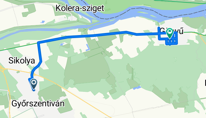 Diák út - Arany János utca