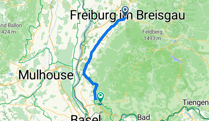 Freiburg im Breisgau - Lörrach