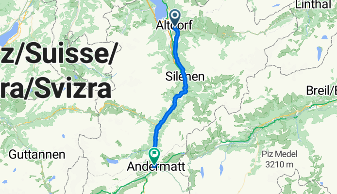 Altdorf - Andermatt