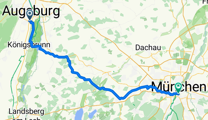 Augsburg - München