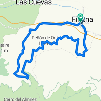 Fiñana-Fondana-Aserradero-Ubeire-Rio-Fiñana