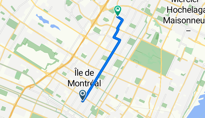Rue Garnier, Montréal à Rue Jean-Talon Est, Montréal