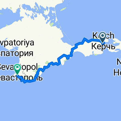 From Kerch to Sevastopol