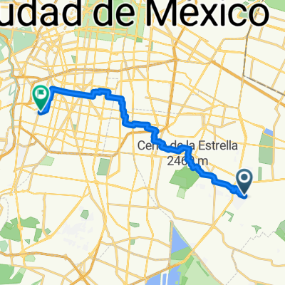 De Martin Carrera a Avenida Insurgentes Sur