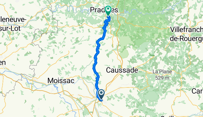 Montauban to Cahors