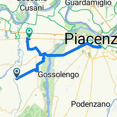 Da Località Lussino a Via Emilia Est