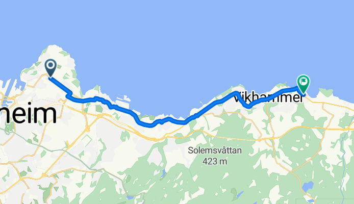 From Trondheim to Malvik