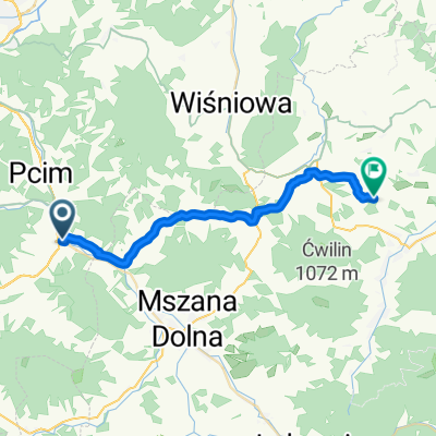 Droga Wojewódzka 968, Lubień do Stróża, Dobra