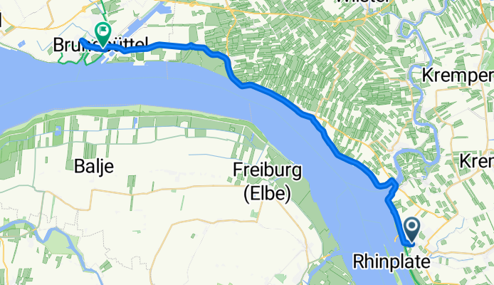 Molenkiekergang, Glückstadt to Koogstraße, Brunsbüttel