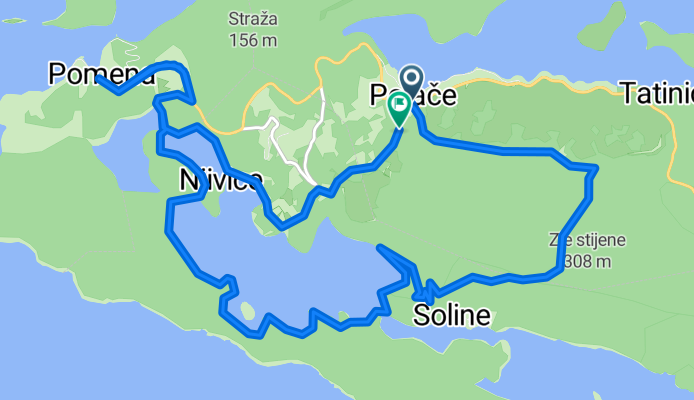 Start Polače Ruta 1