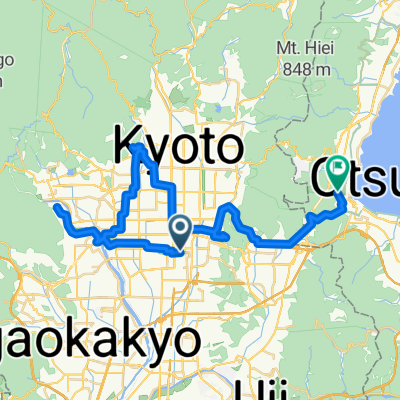 東塩小路町, 京都市へ御陵町, 大津市
