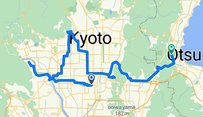 東塩小路町, 京都市へ御陵町, 大津市