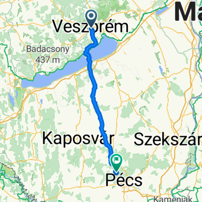 From Veszprém to Orfű