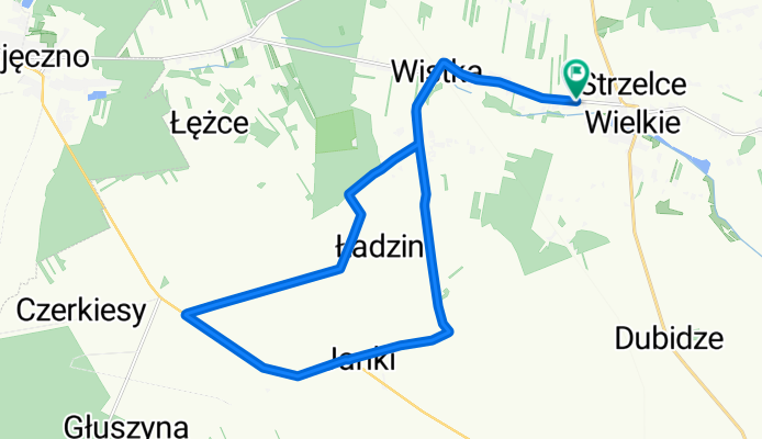 Pajęczańska, Strzelce Wielkie do Pajęczańska, Strzelce Wielkie
