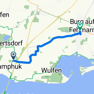Von Strukkamp nach Burg