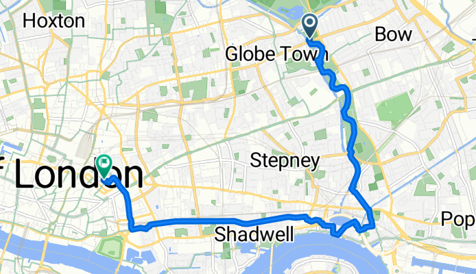 Stone Apartment, London to Petticoat Square, London