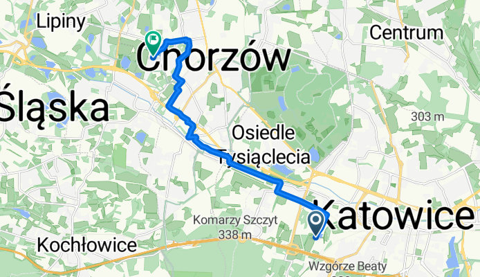 Załęże Kąpielisko Bugla do Beskidzka