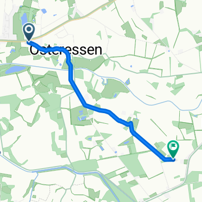 Justus-von-Liebig-Straße, Essen (Oldenburg) nach Hammoor, Essen (Oldenburg)