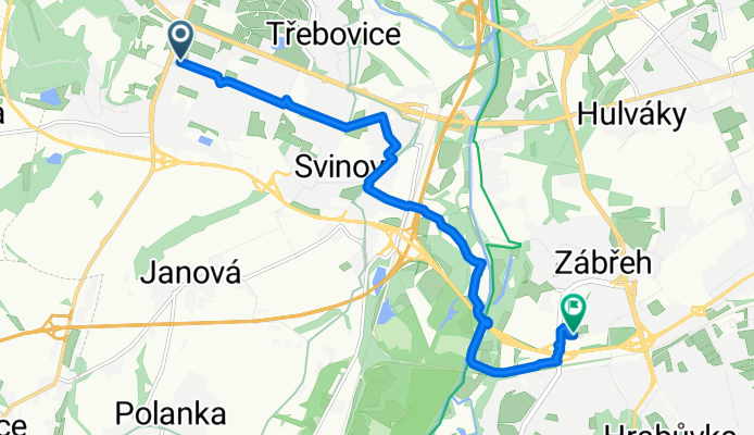 Hlavní tř, Ostrava do Středoškolská, Ostrava