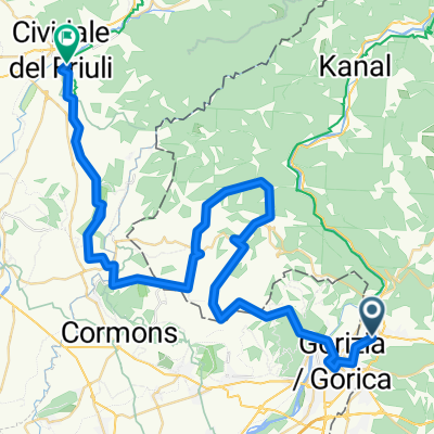 Von Görz bis Cividale