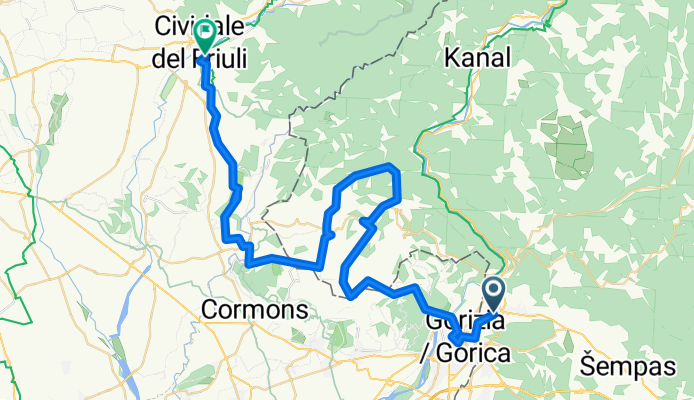 Von Görz bis Cividale