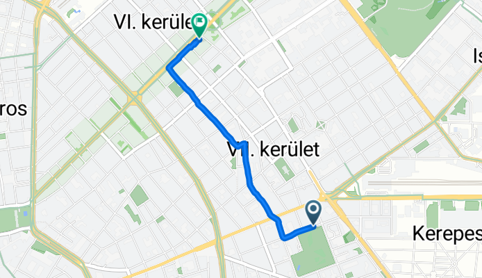 Berzsenyi Dániel utca to Szív utca
