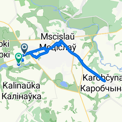 Могилёвская улица, Мстиславль до Солнечный переулок, Мстиславль