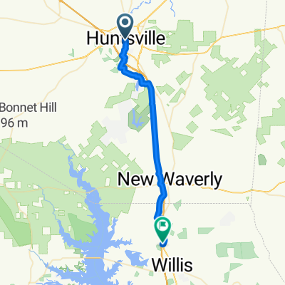 SH-75, Huntsville to Calvary Rd, Willis