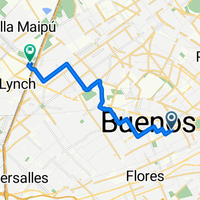 Avenida Gaona to Avenida de Mayo