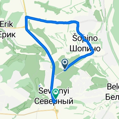14Н-777, Яковлевский городской округ до Олимпийская улица, Северный
