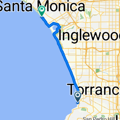 Paseo de la Playa, Torrance to Ocean Front Walk, Santa Monica