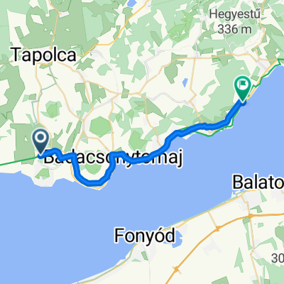 71-es főút, Szigliget - Badacsonyi út, Balatonszepezd