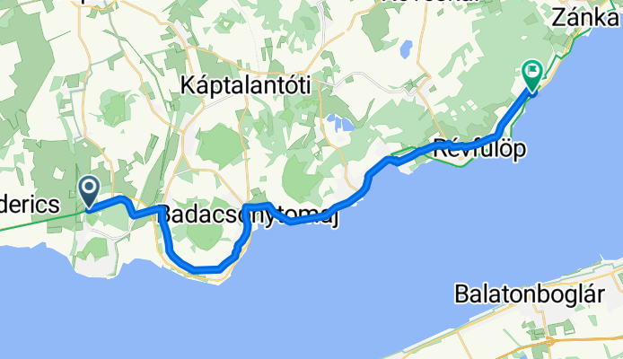 71-es főút, Szigliget - Badacsonyi út, Balatonszepezd