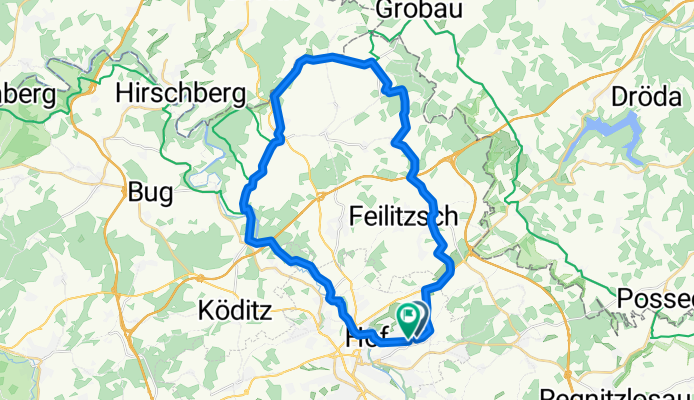 Hof-Münchenreuth-Mödlareuth-Isaar-Hof