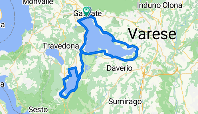 IT Varese See Comabbio See Rundfahrt