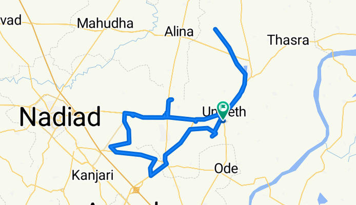 Route from M4Q7+HVa