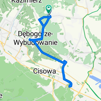 Oliwkowa do Oliwkowa