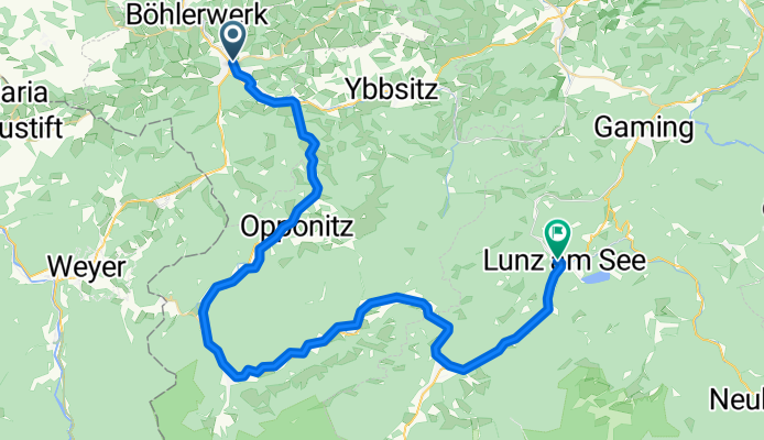 Waidhofen an der Ybbs - Lunz am See