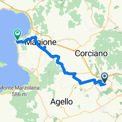 Da Via Luigi Settembrini a Monte Del Lago