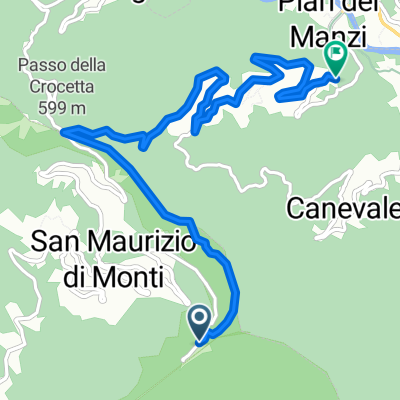 Da Salita al Santuario a Via Villetta