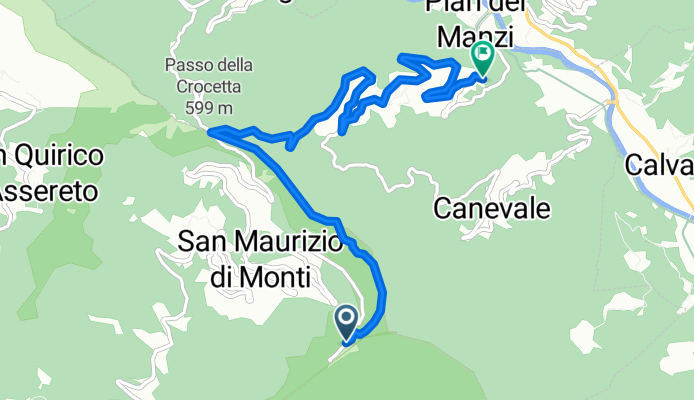 Da Salita al Santuario a Via Villetta