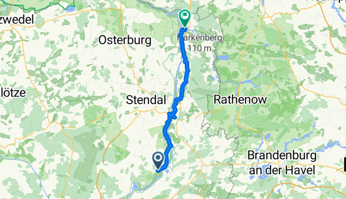 Tangerhütte - Havelberg