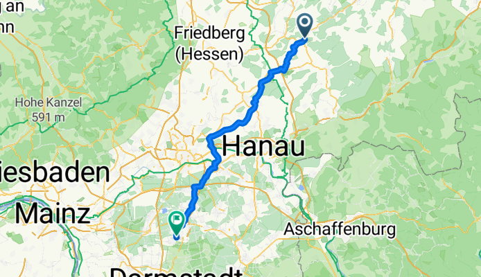 Ortenberg - Erzhausen