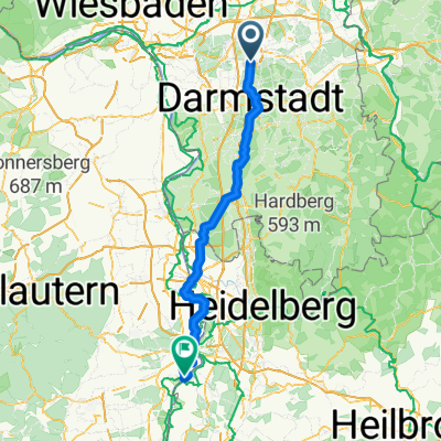 Erzhausen - Oberhausen-Rheinhausen