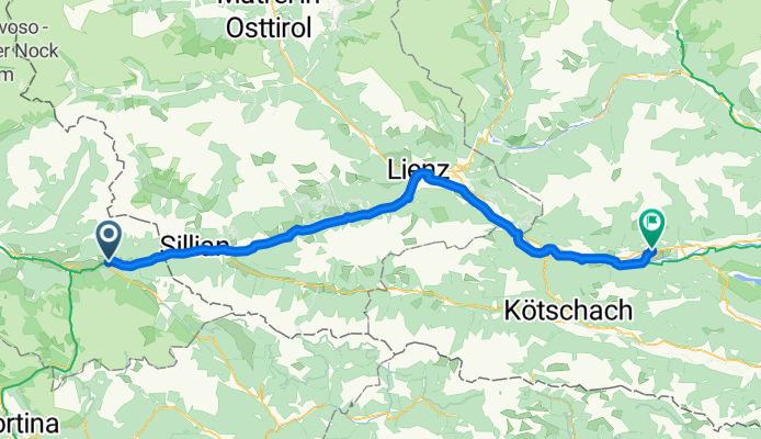 Sankt-Michaels-Platz, Innichen nach Berg, Berg im Drautal