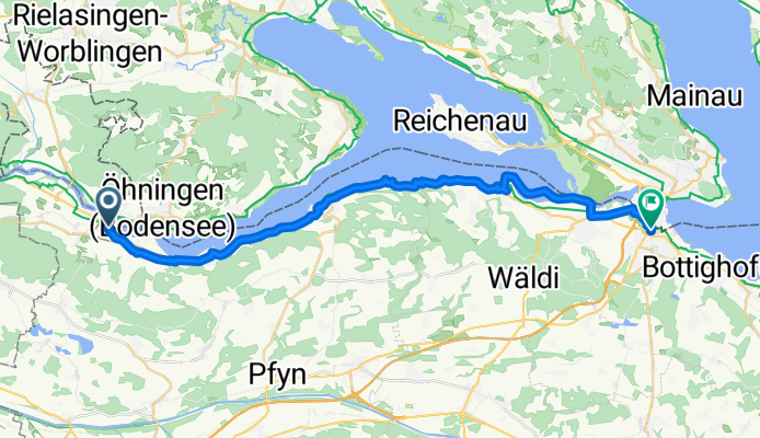 Stein a. R- Eschenz-Mammern-Steckborn-Berlingen-Mannenbach-Ermatingen-Gottlieben-Kreuzlingen