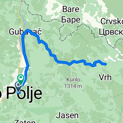 Расточка, Bijelo Polje to Ресничка, Bijelo Polje
